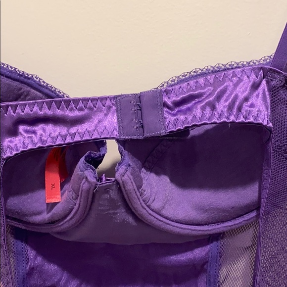 Very sexy chemise in purple, XL - Picture 4 of 7